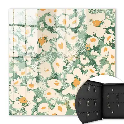 Motif floral de style bohème