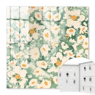 Motif floral de style bohème