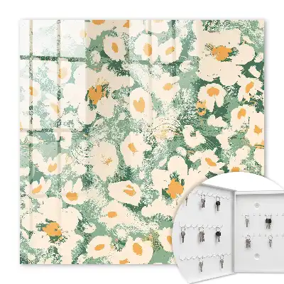 Motif floral de style bohème