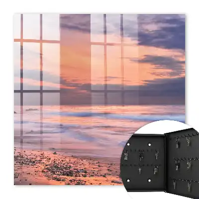 Coucher de soleil sur la mer
