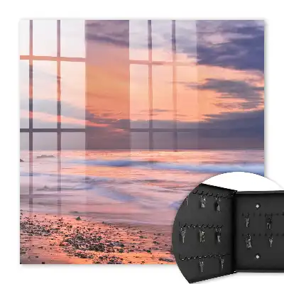 Coucher de soleil sur la mer
