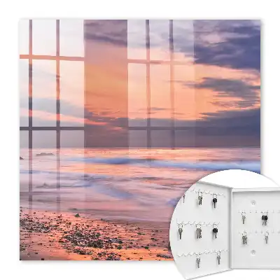 Coucher de soleil sur la mer