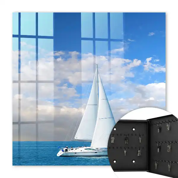 Tableau Aventure en mer ciel et mer