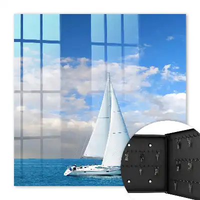 Tableau Aventure en mer ciel et mer