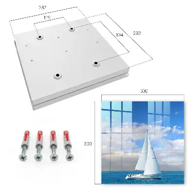 Tableau Aventure en mer ciel et mer
