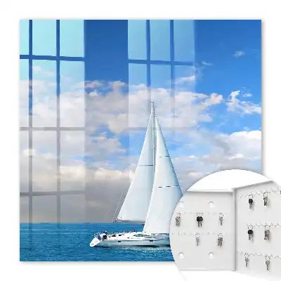 Tableau Aventure en mer ciel et mer