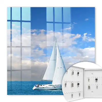 Tableau Aventure en mer ciel et mer