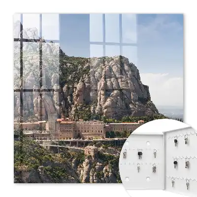 Architecture montagnarde avec monastère