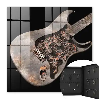 Guitare mécanique à engrenages
