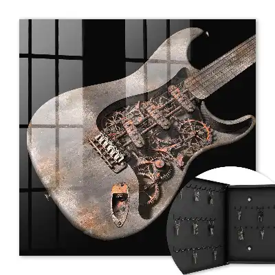 Guitare mécanique à engrenages