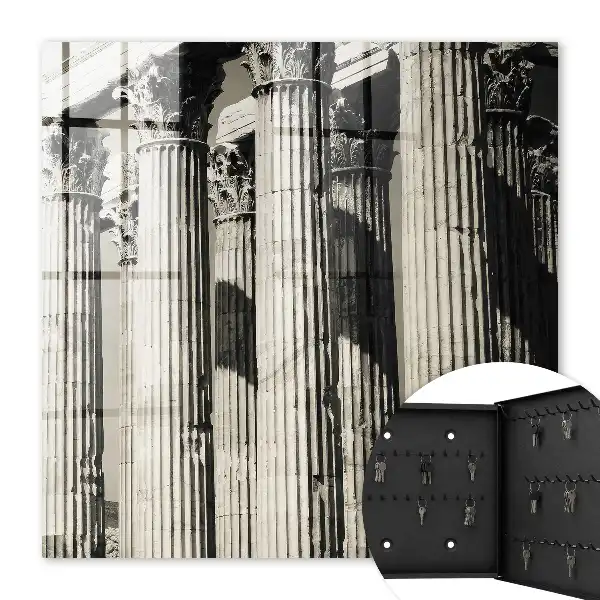 Colonnes antiques sans couleur