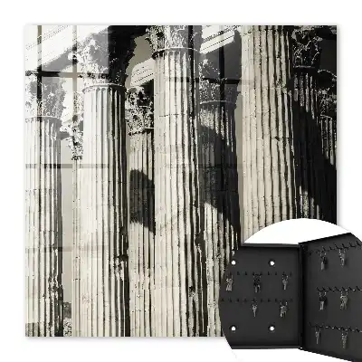Colonnes antiques sans couleur