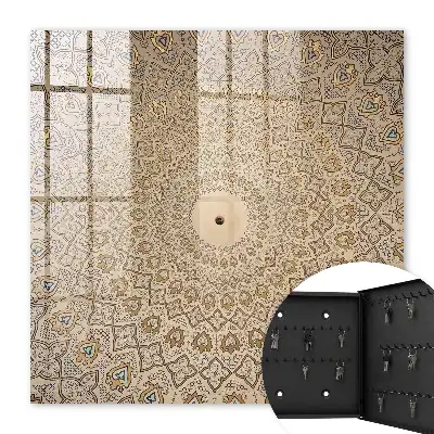 Mandala orné de symétrie et d'élégance