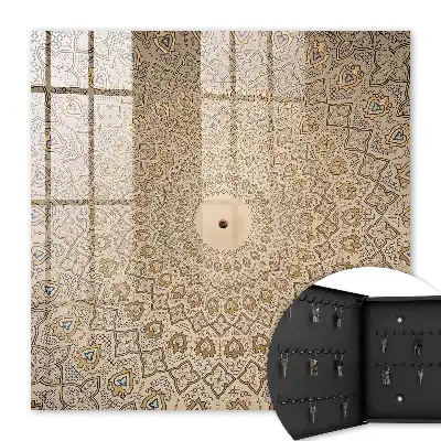 Mandala orné de symétrie et d'élégance
