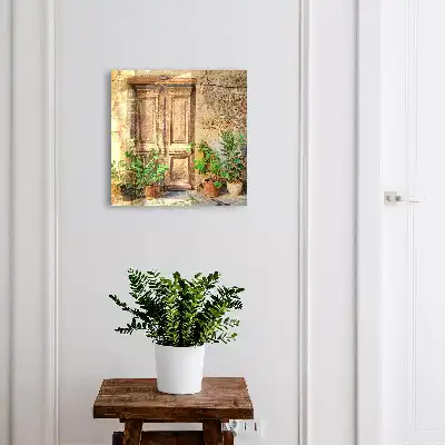 Portes rustiques en terre cuite