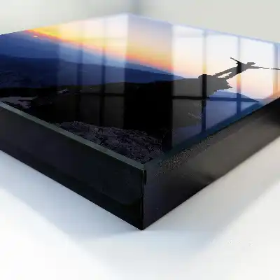 Le triomphe de la nature au coucher du soleil