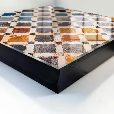 Tableau mosaïque colorée pleine de vie