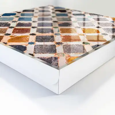 Tableau mosaïque colorée pleine de vie