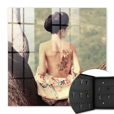 Tatouage temporaire motif arbre harmonieux de la nature