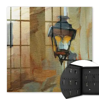 Lampe rétro à éclairage chaleureux