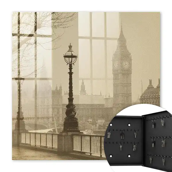 Tableau Londres brumeuse dans le brouillard
