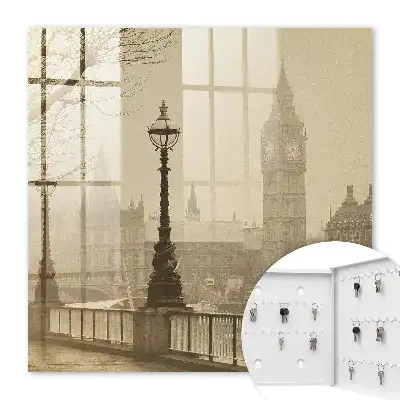 Tableau Londres brumeuse dans le brouillard