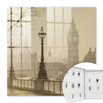 Tableau Londres brumeuse dans le brouillard