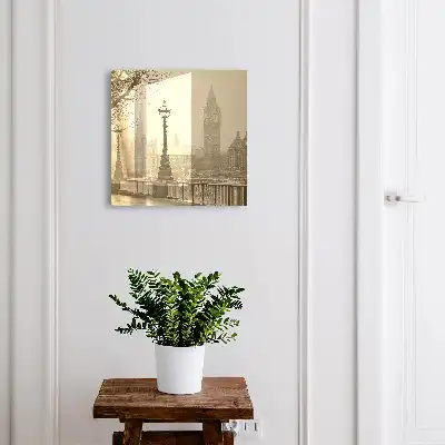 Tableau Londres brumeuse dans le brouillard