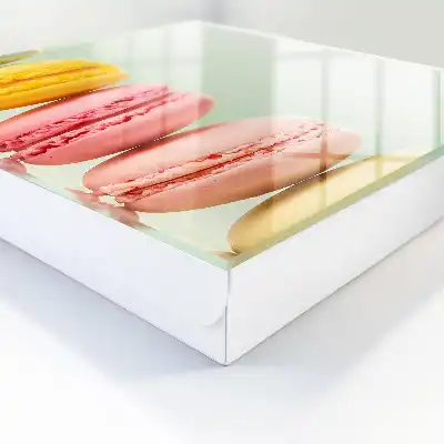 Délices colorés sur fond pastel