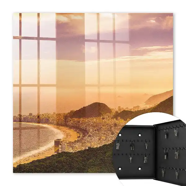 Harmonie urbaine au coucher du soleil