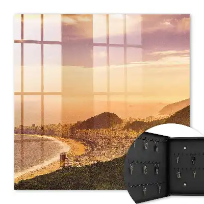 Harmonie urbaine au coucher du soleil
