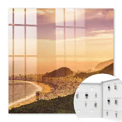 Harmonie urbaine au coucher du soleil