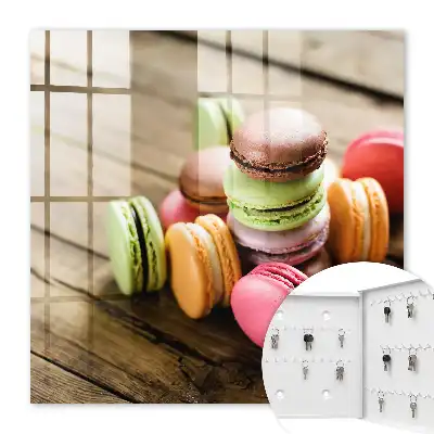 Bonbons colorés sur fond en bois