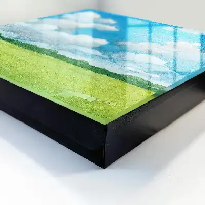 Tableau paysage estival rafraîchissant