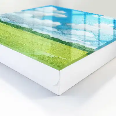 Tableau paysage estival rafraîchissant