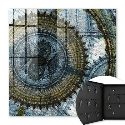 Motif géométrique mandala harmonieux