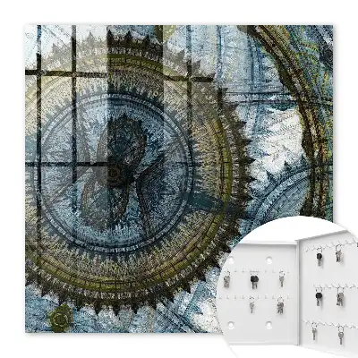 Motif géométrique mandala harmonieux