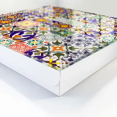 Carreaux colorés à motifs