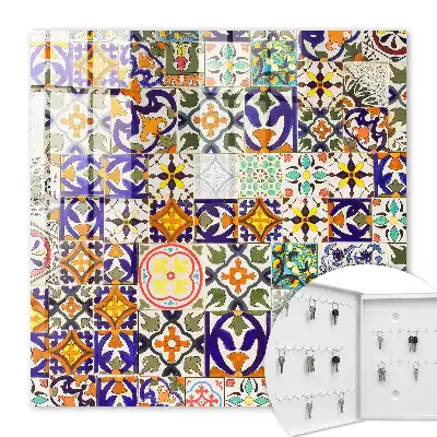Carreaux colorés à motifs