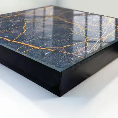 Lignes décoratives sur fond sombre