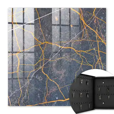 Lignes décoratives sur fond sombre