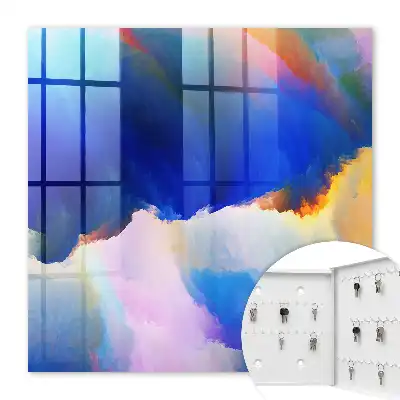 Explosion colorée d'énergie harmonieuse