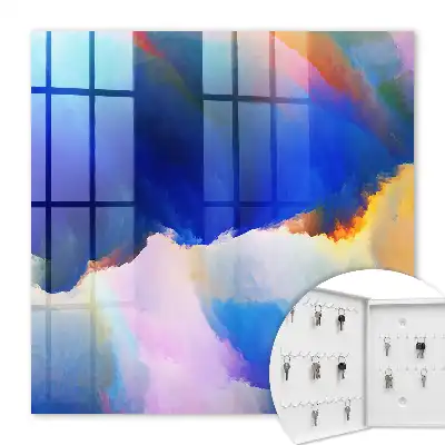 Explosion colorée d'énergie harmonieuse