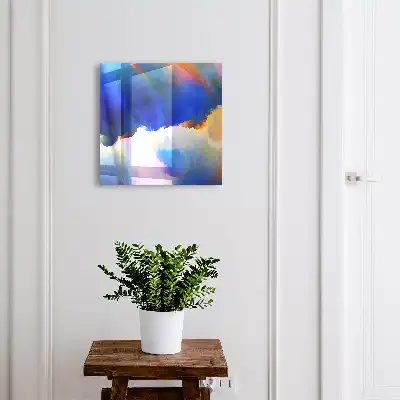Explosion colorée d'énergie harmonieuse