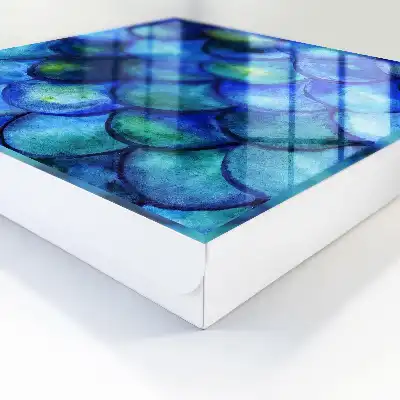 Gammes de tons bleus