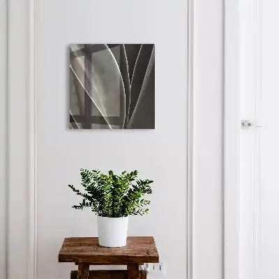 Feuilles d'une composition à l'élégance abstraite