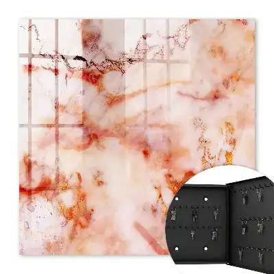 Coque au design élégant à motifs marbrés