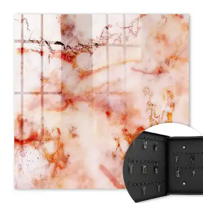 Coque au design élégant à motifs marbrés