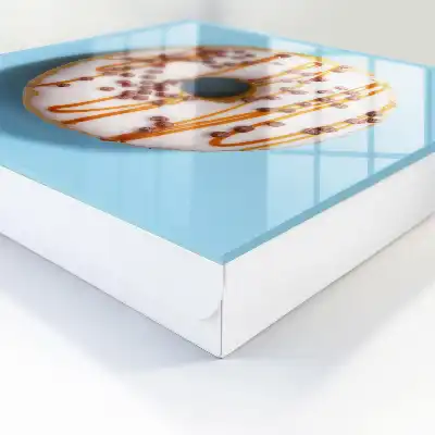 Douce tentation sur fond bleu