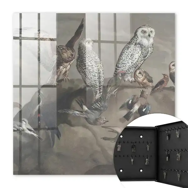 Oiseaux sur un rocher pittoresque